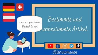 Bestimmte und unbestimmte Artikel [upl. by Quita]