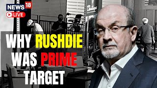 Salman Rushdie News  Salman Rushdie  Salman Rushdie Attacked In New York  English News Live [upl. by Suki]