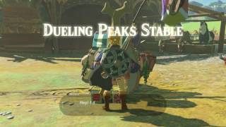 The Legend of ZeldaBreath of the Wild  Dueling Peaks Stable [upl. by Ahsenar]