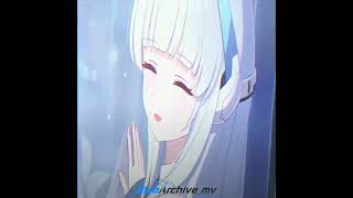 JJ ll USHIO NOA ll BLUE ARCHIVE anime animeedit datealive videoshort [upl. by Solly]