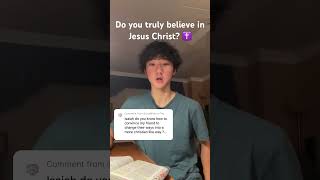 Do you truly believe in Jesus Christ jesus christianity shorts God christ christian [upl. by Nuahsed]