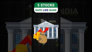 5 Safe Stocks to Invest in Long Term  Stock Market for Beginners  Share market basics for beginner [upl. by Asirak]