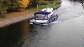 Camping auf dem Wasser  Ein Wohnmobil unterwegs auf der Mecklenburger Seenplatte [upl. by Allianora]