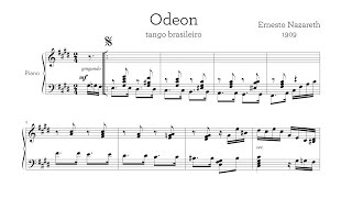 quotOdeonquot Ernesto Nazareth  Paul Barton piano [upl. by Acinorej]