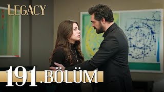 Emanet 191 Bölüm  Legacy Episode 191 [upl. by Salter]