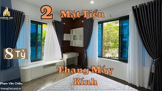 Nhà Góc 2 Mặt Tiền  Có Thang Máy  Cây Cối Xanh Mát  Xây Mới Hiện Đại 2023  Hoàng Gia Land [upl. by Garwin470]