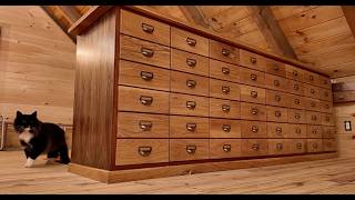 13 sheets of ply wood into 48 Shop Drawers [upl. by Idalina]