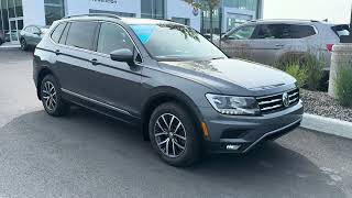 2019 Volkswagen Tiguan Comfortline Frederictonvw [upl. by Nylsirk430]