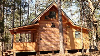 Log Cabin Build at Paradise Point Start to FinishTimeLapse minus Chinking [upl. by Malan885]