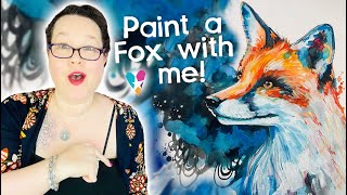 Paint a Colourful Fox with me [upl. by Mandelbaum634]