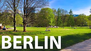 Tiergarten BERLIN – Central Park Walk in Berlin – 4K LIVE  Berlin Walking Tour [upl. by Crim]