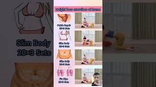 weight loss exercises at home part 225short weightloss fitnessroutine shorts [upl. by Adnuhser]