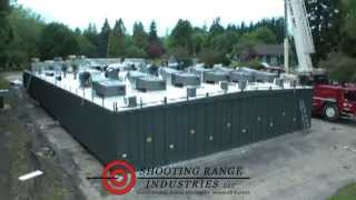 Modular Range Time Lapse Video by Shooting Range Industries [upl. by Liu]