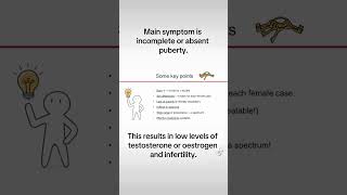 Basics of Kallmann syndrome  absent or partial puberty with anosmia [upl. by Enelyak535]