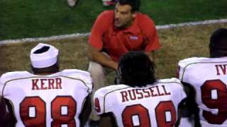 Maryland at Wake Forest Maryland D Line coach Dave Sollazzo going off on his players [upl. by Girvin]