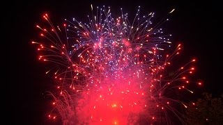 Erbacher Wiesenmarkt 2016 Feuerwerk [upl. by Harmaning]