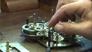 Repairing Ansonia time amp strike clock Part 3 [upl. by Rhodia]