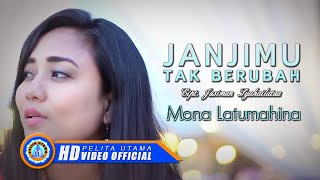 Mona Latumahina  JANJIMU TAK BERUBAH Official Lyrics Video [upl. by Lydie]