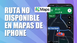 Ruta NO DISPONIBLE en Mapas de iPhone 2025 [upl. by Kaylyn939]