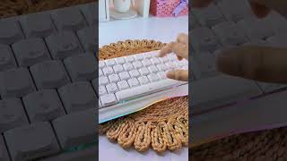 ASMR 🎶 Amazing Keyboard unboxing ft kemovekeyboard  shorts diy [upl. by Ag]