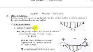 Chapitre 5  partie 1 Poutres continues [upl. by Farnsworth]