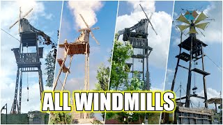 Dying Light 2  All Windmill Locations [upl. by Ahsac133]