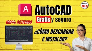 🔥Descarga e Instala AutoCAD 2024 GRATIS Activado Legal con Licencia Educativa [upl. by Randall]