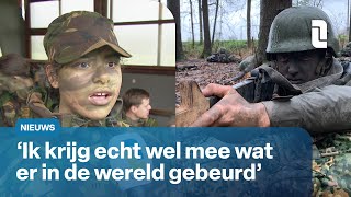 NAVO 75 jaar aspirantmilitairen oefenen in Brunssum  L1 Nieuws [upl. by Niajneb]