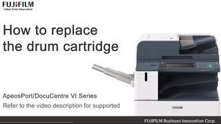 How to replace the drum cartridge [upl. by Jeffy]