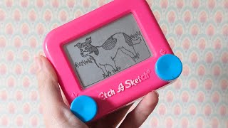 ✨ Etch A Sketch art requests ✨ [upl. by Calendra]