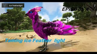 Taming an Ice Featherlight amp Reaching the Elemental Tier  Primal Fear Ep 4  ARK Survival Evolved [upl. by Ynaffital]