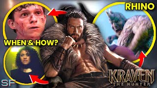 Kraven the hunter trailer FULL BREAKDOWN in hindi  Every HIDDEN DETAIL Explained  SuperFansYT​ [upl. by Neema786]