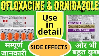 Ofloxacin and ornidazole tablet  Zenflox oz tablet  Zenflox oz tablet uses in hindi  oflomac oz [upl. by Niemad]