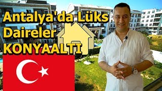 Antalya lüks satılık daire  Uncali Konyaatlı [upl. by Annamaria54]