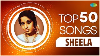 Top 50 Songs of Sheela  Swapnagal  Pennale  Kannuthurakatha  KJ Yesudas  PSusheela [upl. by Ylac]