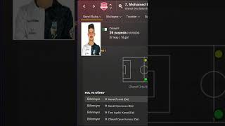 FM 24e Göre Mohammed Belloumi gelişimi shortsyoutube [upl. by Enisaj]