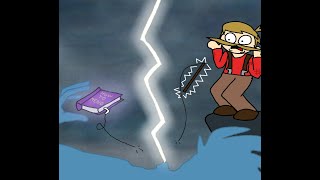 Grian VS mending books Animated  Not Animatic [upl. by Jermayne220]