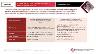 Guías de práctica clínica sobre el tratamiento de las dislipemias e iPCSK9 [upl. by Hna]