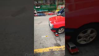 Mini taxi accident with big text car 😱🚗 subscribeshortefeed lviralvideoschallengetrendingviral [upl. by Asenab988]