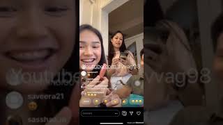 Alea Malika amp Athena Thalia Live Instagram 29102019 [upl. by Aderf938]