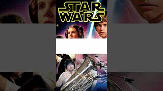 Star Wars Main Title Theme John Williams Pt 1 tuba orchestra brass [upl. by Rosenblatt]