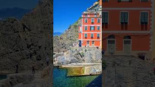 📍 Riomaggiore Italy 🇮🇹 The Colorful Charm of Cinque Terre cinqueterre italy short travel [upl. by Anoif]