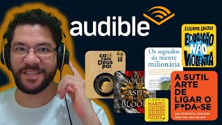 Amazon Audible serviço de audiobooks audiolivros no Brasil [upl. by Fortin]