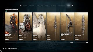 FINALLY Got The PEGASOS Mount  500 Orichalcum Ore Spent  Assassins Creed Odyssey [upl. by Notreb586]