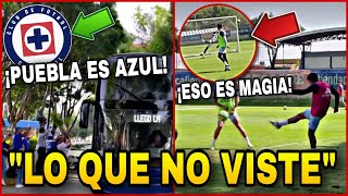 ¡LO QUE NO VISTE TREMENDO RECIBIMIENTO DE CRUZ AZUL EN PUEBLA  GOLAZO AL ANGULO DE CRACK AZUL [upl. by Brandenburg47]