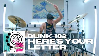 Heres Your Letter  blink182  Drum Cover [upl. by Andert]