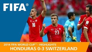 Honduras v Switzerland  2014 FIFA World Cup  Match Highlights [upl. by Eintihw124]