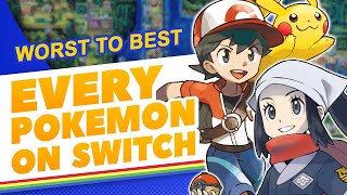 All 11 Pokémon Switch Games Ranked [upl. by Gisela]