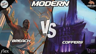 Ozhov Coffers VS Temur Breach MTG Modern [upl. by Novah]