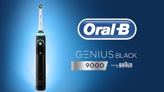 Brosse à dents électrique OralB Genius 9000N Black [upl. by Ailecnarf526]